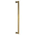 M Marcus Heritage Brass Deco Design Bolt Through Fixing Pull Handle 483mm length